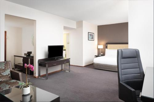 Suite Junior del hotel Doubletree By Hilton Luxembourg. Foto 4