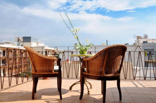 Habitación Triple del hotel Balear
