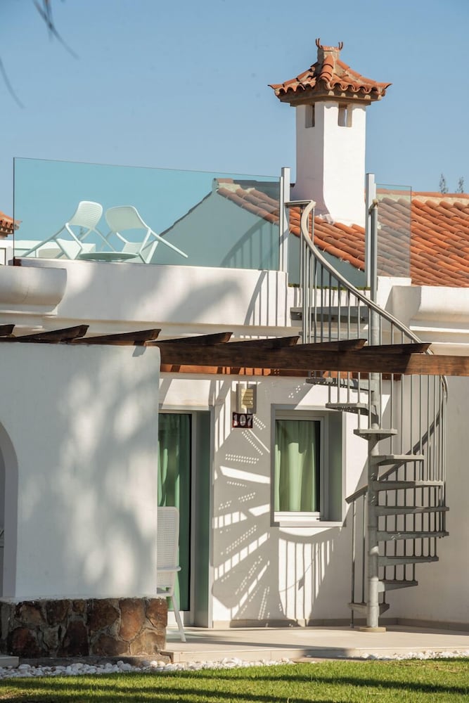 Suite, terraza (Solarium) del hotel LIVVO Dunagolf Suites. Foto 2