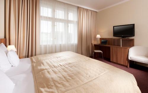 Habitación Individual Superior del hotel Clarion Prague Old Town. Foto 3
