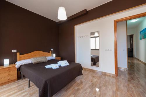 Estudio Balcón o Terraza Vista ciudad 1 Cama doble del hotel Vacacionales Las Palmas Urban Center. Foto 2