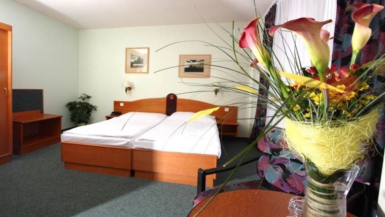 Habitación doble del hotel Central Prague