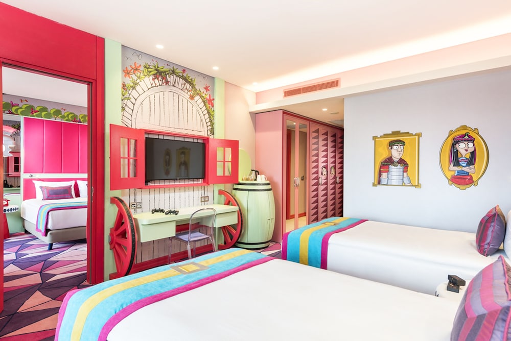 Habitaciones Deluxe Conectadas del hotel The Land Of Legends Kingdom - All In Concept. Foto 26