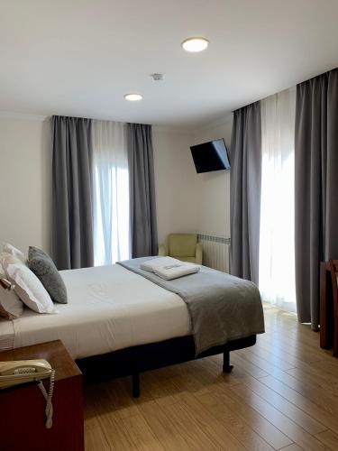Habitación Superior con cama extragrande del hotel Vila Verde