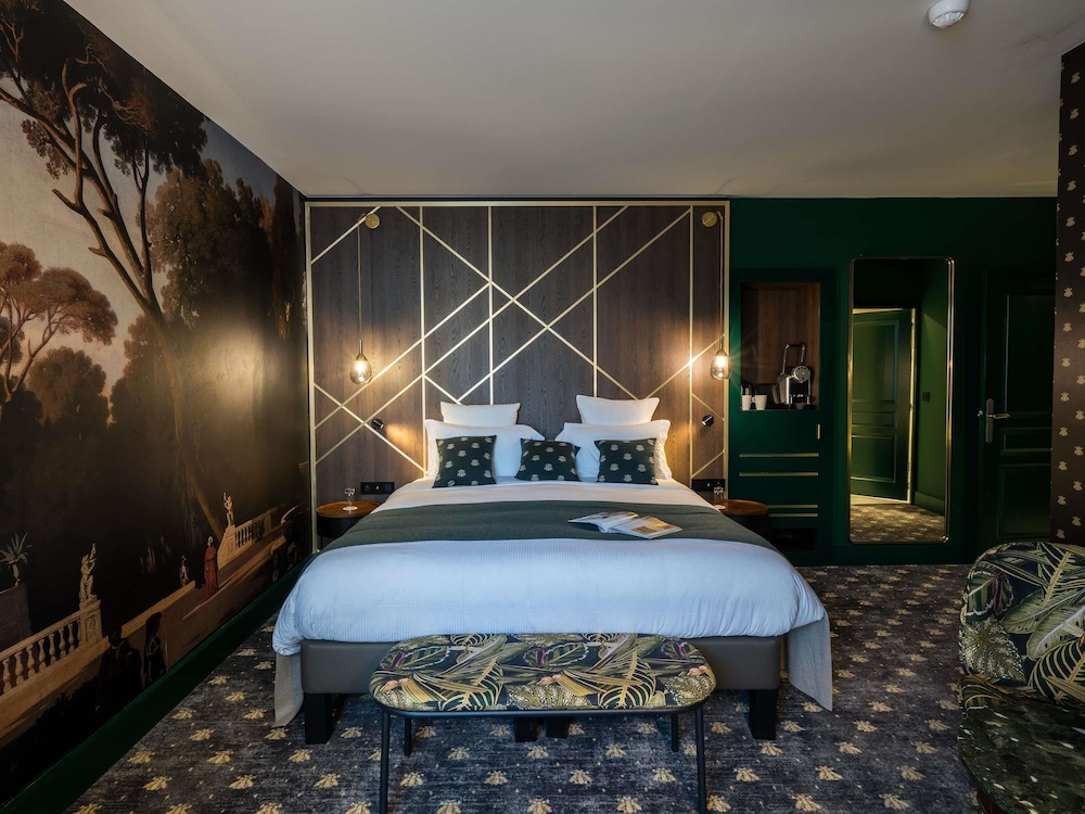 Habitacion Luxe con 1 cama kingsize del hotel Aigle Noir Fontainebleau Mgallery