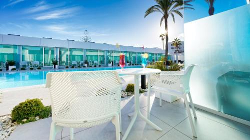 Habitación Individual con terraza del hotel Nayra