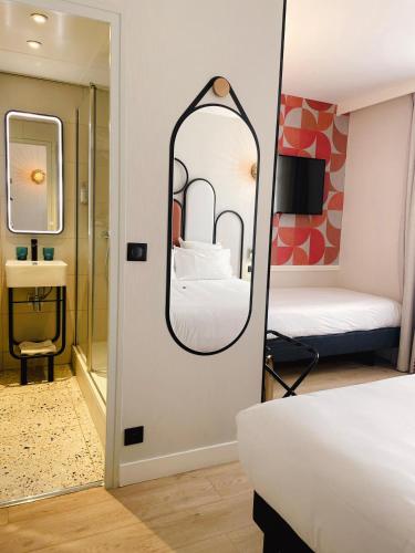 Habitación Triple del hotel De L'Espérance. Foto 4