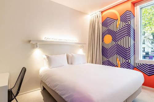 Habitación Doble con baño privado del hotel Graphik Montparnasse