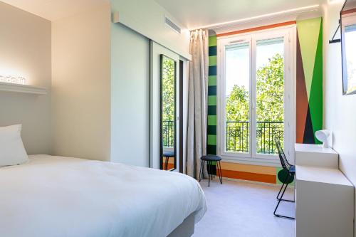 Habitación Individual Estándar del hotel Graphik Montparnasse. Foto 1