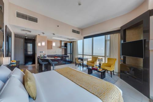 Habitación Superior con vistas a Sheikh Zayed del hotel Gevora. Foto 2