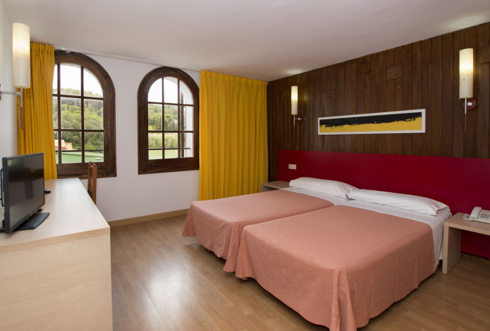 Habitación doble del hotel Sant Eloi