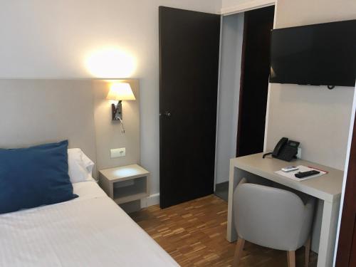 Habitación Individual del hotel Lauria. Foto 4