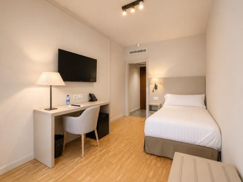 Habitación Individual del hotel Lauria. Foto 6