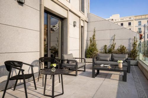 Suite Junior con terraza del hotel Vp Plaza España Design. Foto 5
