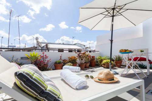 Apartamento Ático con terraza privada del hotel Sevilla Home Center