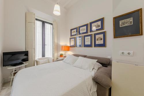 Apartamento de 1 dormitorio con balcón del hotel Sevilla Home Center. Foto 9