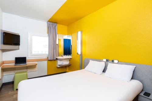 Habitación Doble Estándar del hotel ibis budget Paris Porte de Vincennes. Foto 6
