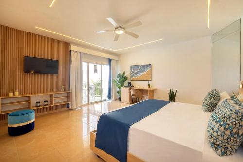 Habitación Doble con vistas al mar del hotel HM Alma de Bayahibe - Adults Only. Foto 3