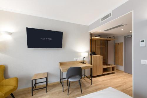 Suite Junior del hotel Eurostars uHotel. Foto 3