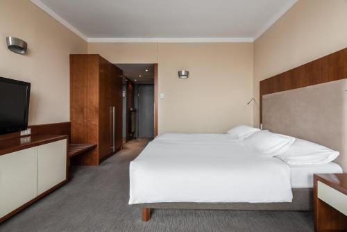 Habitación Executive con cama grande del hotel Eurostars uHotel