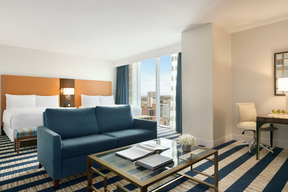 Suite junior, 2 camas de matrimonio del hotel Fairmont Austin