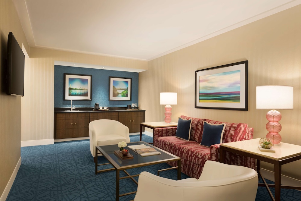 Suite, 1 cama de matrimonio grande (Studio) del hotel Fairmont Austin. Foto 4