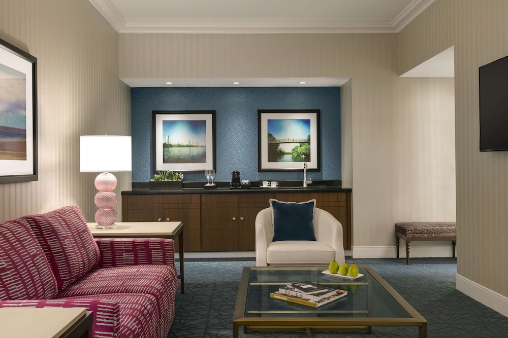 Suite, 1 cama de matrimonio grande (Studio) del hotel Fairmont Austin. Foto 7