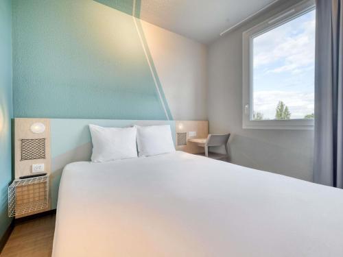 Habitación Doble Estándar del hotel ibis budget Orly Chevilly Tram 7