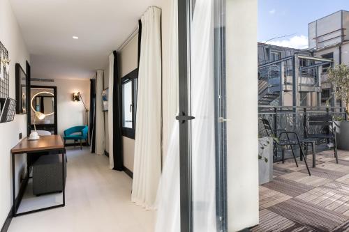 Doble Estándar con balcón del hotel Laz' Hotel Spa Urbain