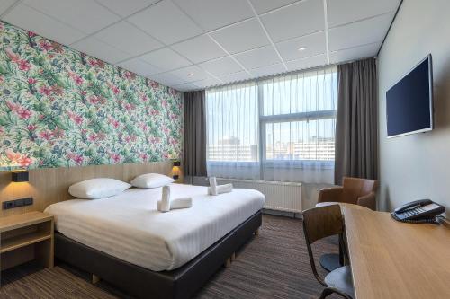 Habitación Doble Confort del hotel Best Western Amsterdam. Foto 2