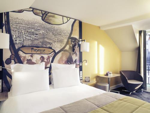 Habitación Doble Privilege del hotel Mercure Paris 9 Pigalle Sacre-coeur