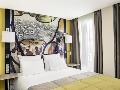 Habitación Doble Clásica del hotel Mercure Paris 9 Pigalle Sacre-coeur. Foto 5