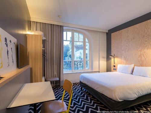 Habitación Doble Estándar del hotel Ibis Styles Paris Place d'Italie Butte Aux Cailles