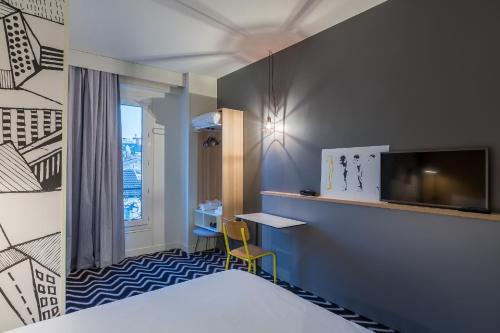 Habitación Doble Estándar del hotel Ibis Styles Paris Place d'Italie Butte Aux Cailles. Foto 6