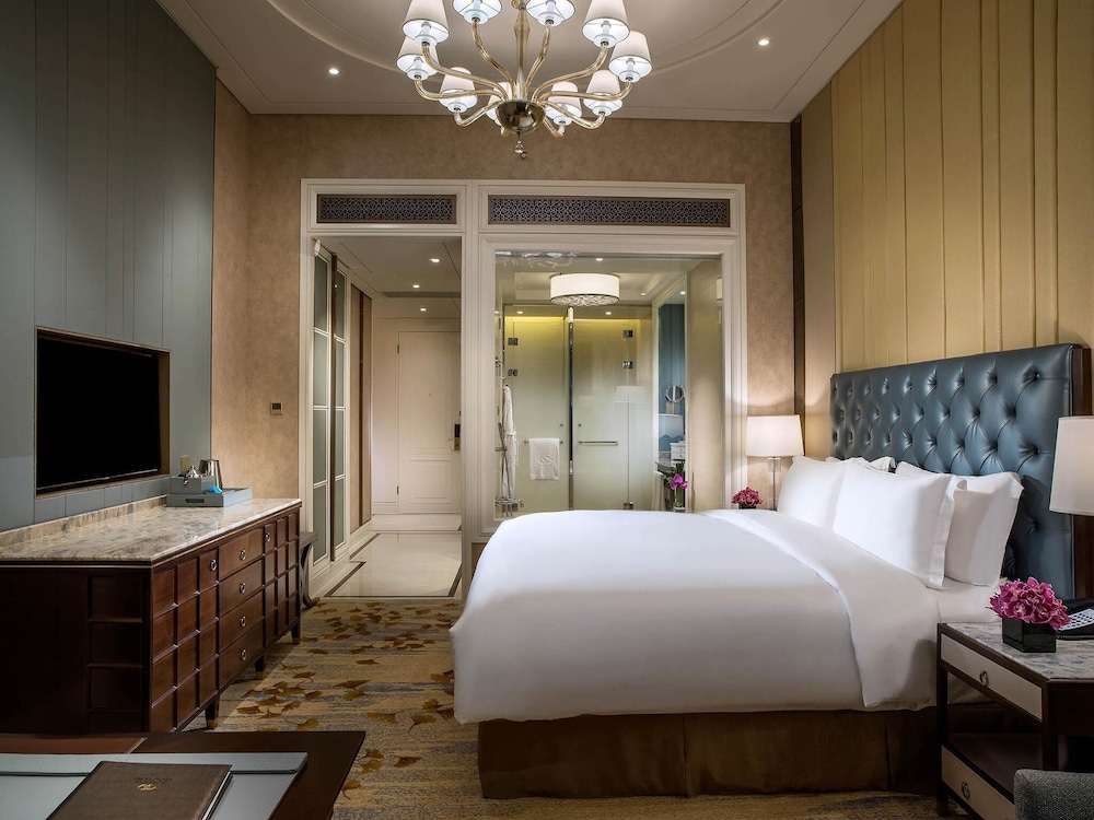 Habitación de Lujo, 1 cama king size del hotel Sofitel Shanghai Hongqiao