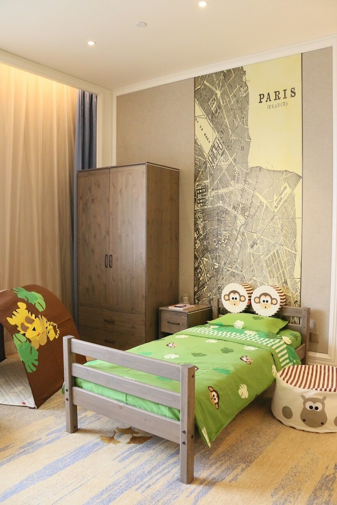 Habitación de Lujo, 1 cama king size del hotel Sofitel Shanghai Hongqiao. Foto 10