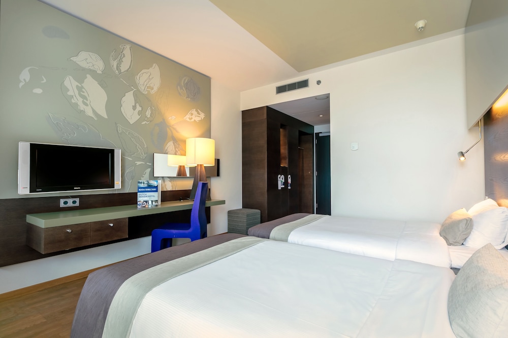 Habitación estándar con 2 camas individuales, 2 camas individuales del hotel Artemis Amsterdam. Foto 2