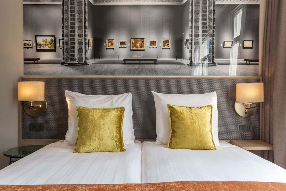 Habitación Deluxe con 2 camas individuales del hotel Leonardo Boutique Museumhotel