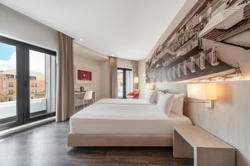 Habitación Doble con balcón del hotel Exe Liberdade