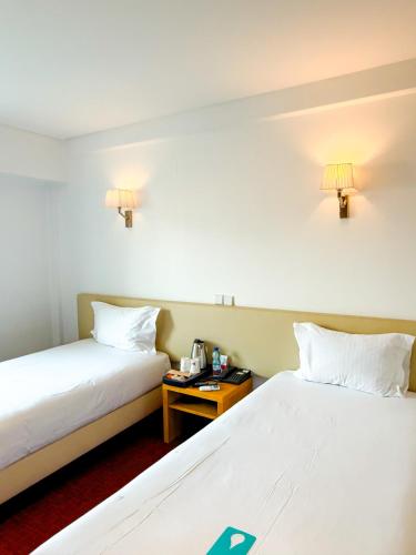 Habitación Doble Estándar - 2 camas del hotel Stay Leiria Centro. Foto 3
