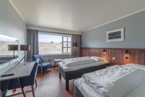 Habitación Doble Estándar - 2 camas del hotel Sommarøy Arctic. Foto 1