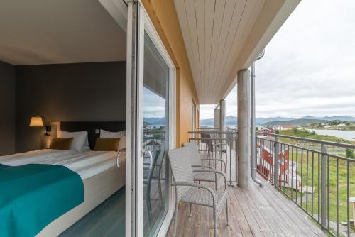 Superior Twin Room - Balcony del hotel Sommarøy Arctic. Foto 10