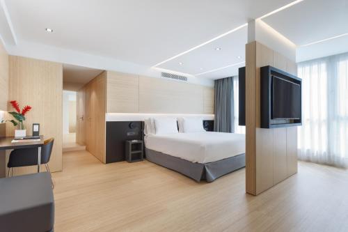 Habitación Doble con Terraza del hotel Dorma Plaza Catalunya. Foto 5