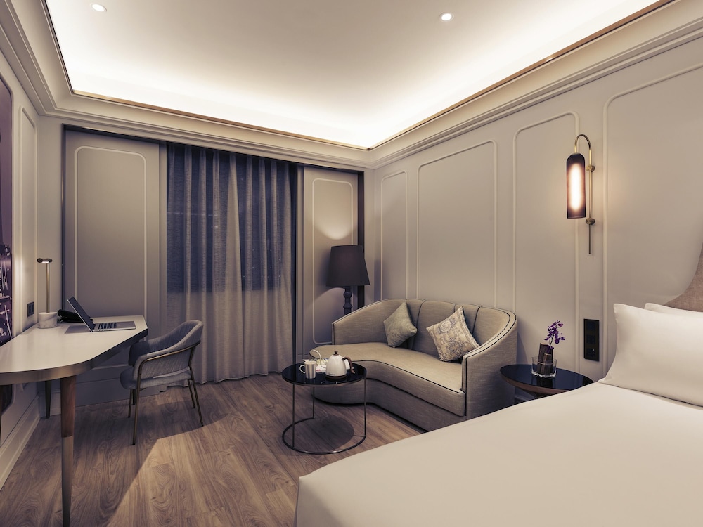 Habitación superior, 1 cama de matrimonio grande del hotel Mercure Shanghai Hongqiao Soho. Foto 3