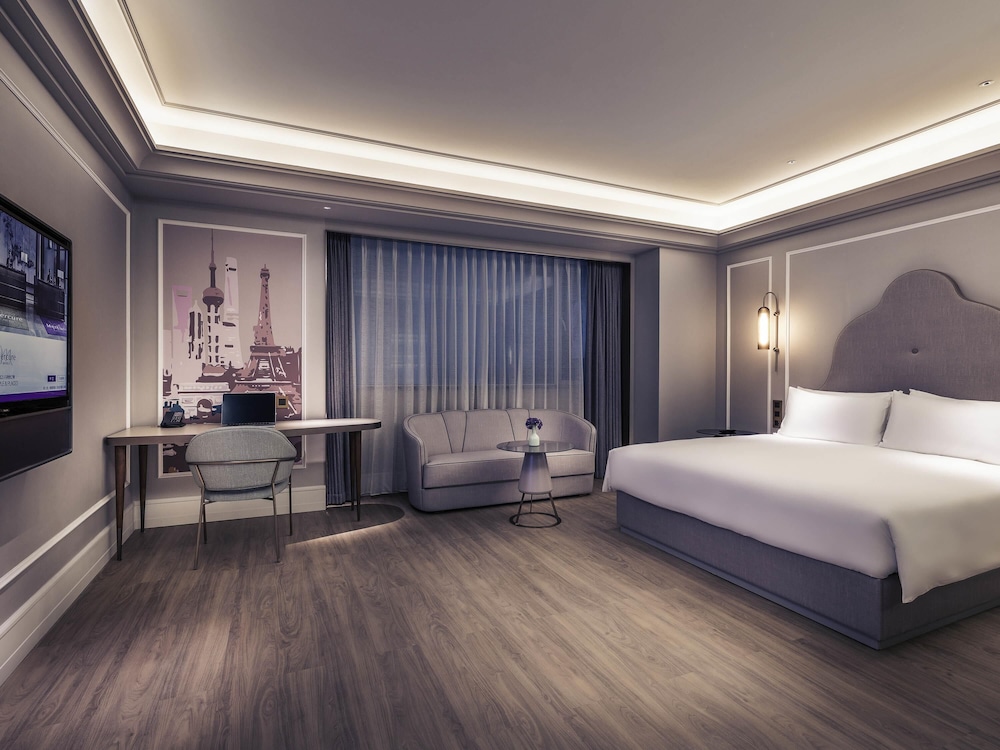 Habitación estándar, 1 cama de matrimonio grande del hotel Mercure Shanghai Hongqiao Soho