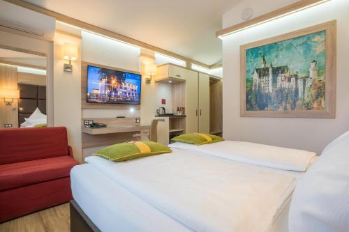 Habitación Doble Estándar - 2 camas del hotel Best Western Plus Fuessen. Foto 3