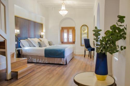 Habitación Doble Deluxe con terraza del hotel Halo Boutique