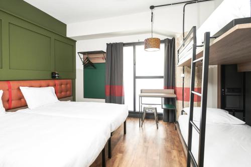 Habitación Familiar (4 huéspedes) del hotel Generator Madrid