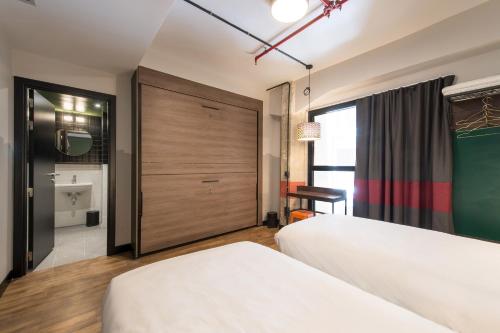 Habitación Familiar (4 huéspedes) del hotel Generator Madrid. Foto 5