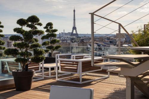 Suite Bowmann con terraza en la azotea del hotel Bowmann